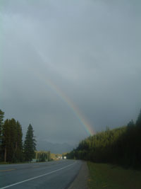 Rainbow in Bow Valley