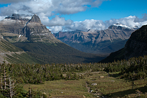Look Down From Logan Pass