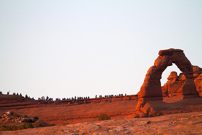 Circus at Delicate Arch