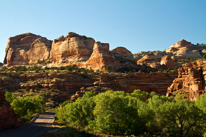 Escalante River canyon near Calf Creek Falls