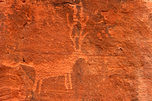 "Reindeer" Petroglyph